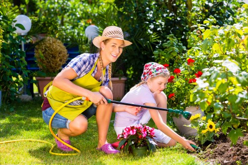 Example of a larger garden maintenance quote for a suburban home